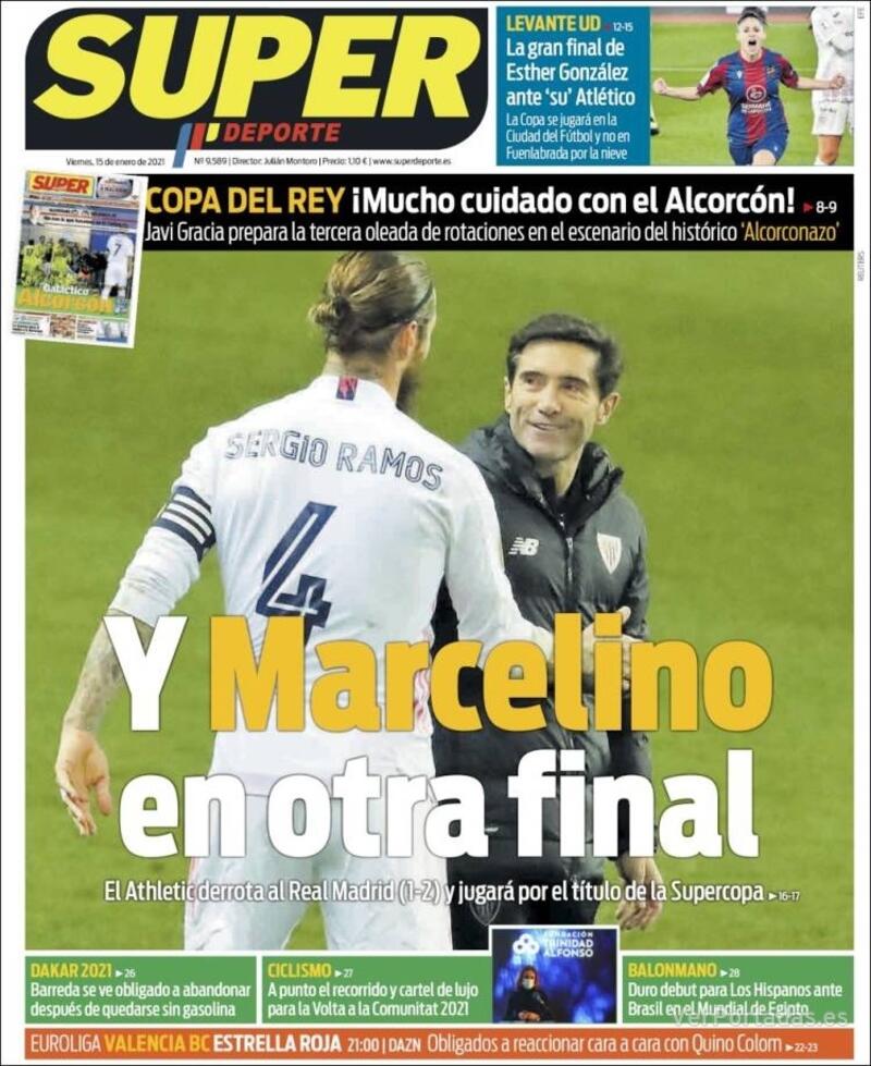 Portada L'Esportiu 2021-01-15