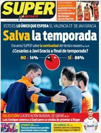 Portada Superdeporte 2021-03-16