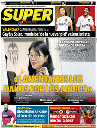 Portada Superdeporte 2022-07-09