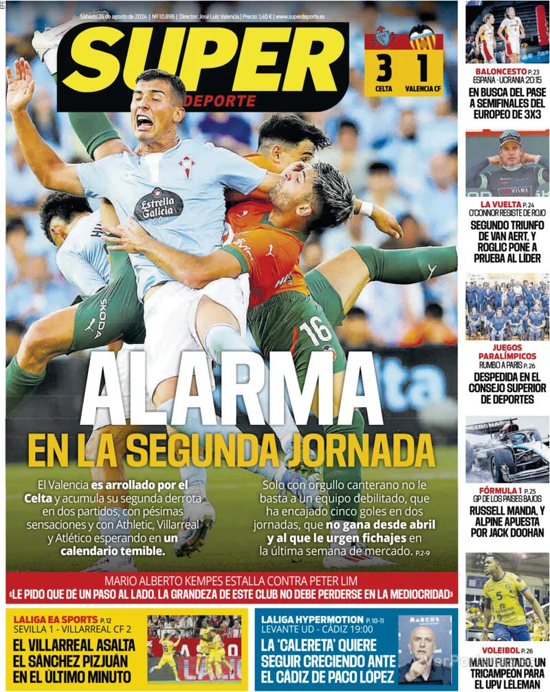 PORTADAS PRENSA DEPORTIVA SABADO 24 DE AGOSTO Portada-periodico-superdeporte-24-08-2024-b4d6c2eb