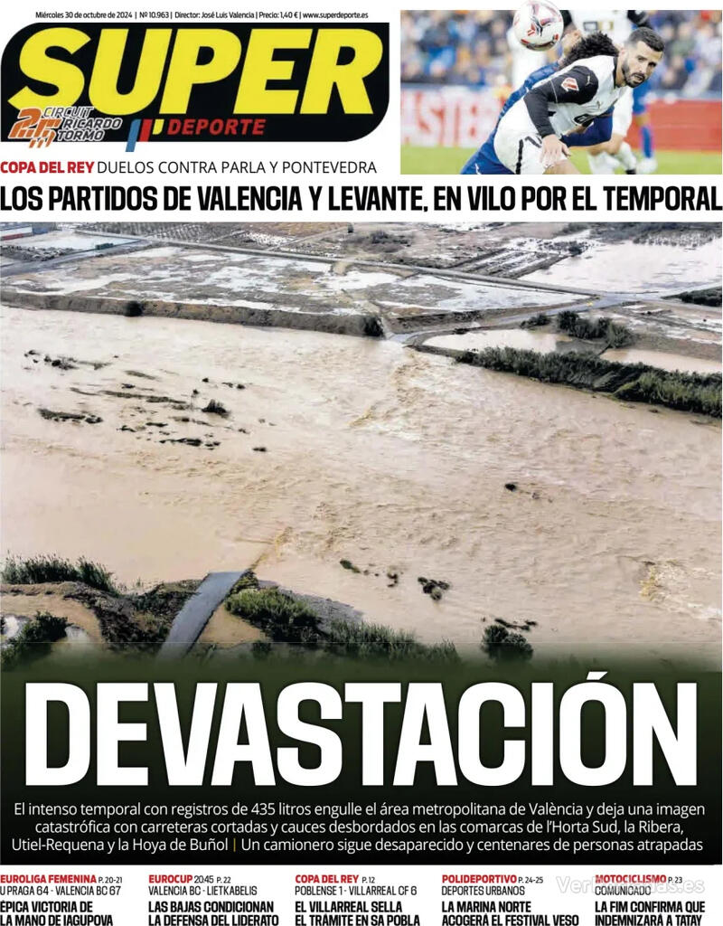 Portada L'Esportiu 2024-10-30
