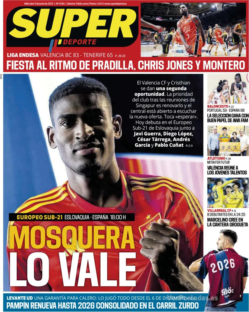 Portada L'Esportiu 2025-06-11