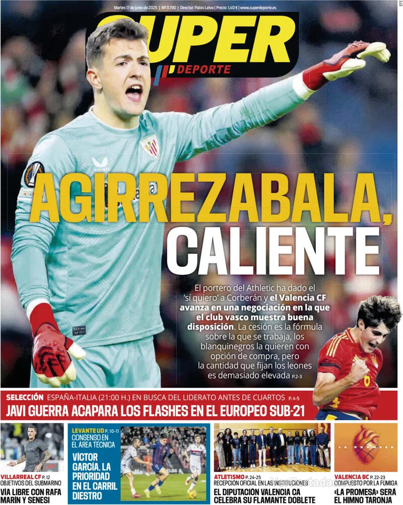 Portada L'Esportiu 2025-06-17