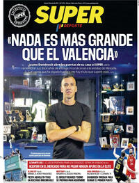 Portada periódico Superdeporte