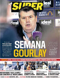 Portada periódico Superdeporte