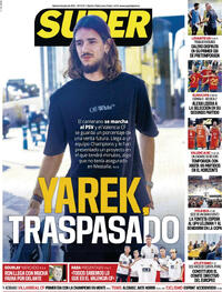 Portada periódico Superdeporte