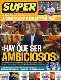 Portada Superdeporte 2025-08-11