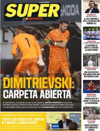 Portada periódico Superdeporte