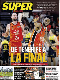 Portada periódico Superdeporte