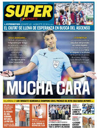 Portada periódico Superdeporte