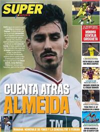 Portada periódico Superdeporte
