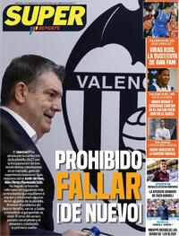 Portada periódico Superdeporte