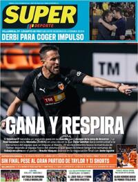 Portada periódico Superdeporte