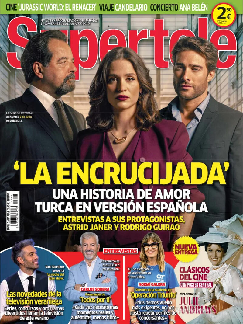 Portada revista SuperTele Portada revista SuperTele
