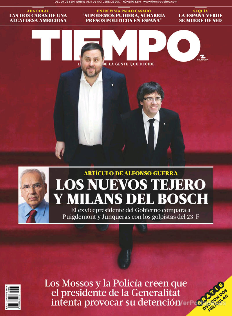 Portada Tiempo 2017-10-06