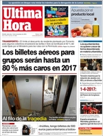 Última Hora - 16-11-2016
