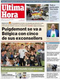 Última Hora - 31-10-2017