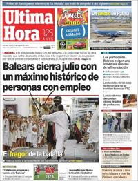 Última Hora - 03-08-2018