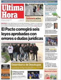 Última Hora - 05-04-2018