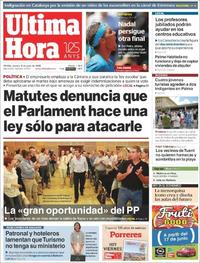 Última Hora - 08-06-2018
