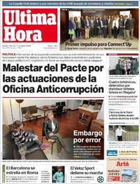 Última Hora - 11-04-2018