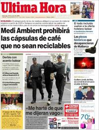 Última Hora - 14-01-2018