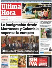 Última Hora - 25-04-2018