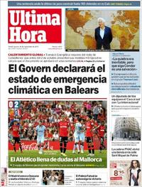 Última Hora - 26-09-2019