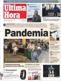 Última Hora - 12-03-2020