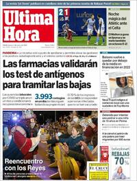 Última Hora - 06-01-2022