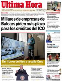 Última Hora - 27-03-2022