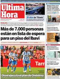 Última Hora - 09-01-2023