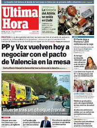 Portada Última Hora 2023-06-14