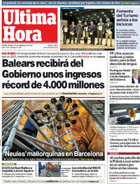 Portada Última Hora 2023-12-12