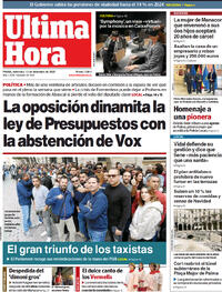 Portada Última Hora 2023-12-13