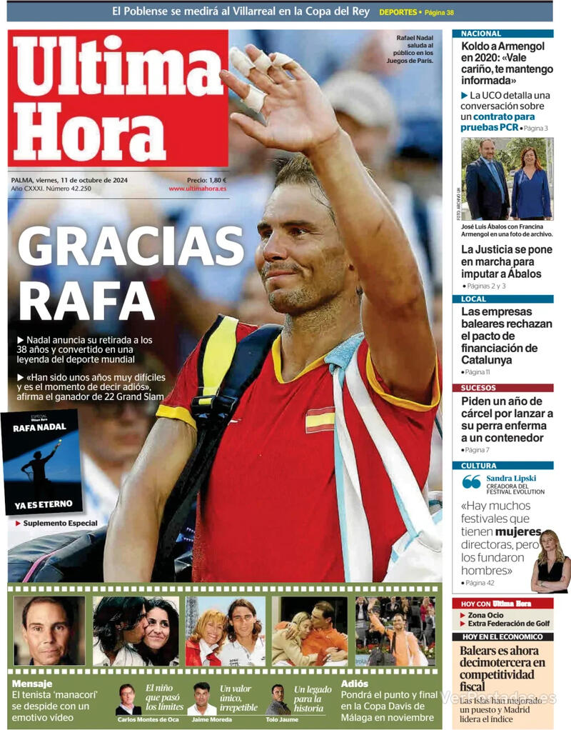 Portada Periódico de Ibiza y Formentera 2024-10-11