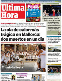Última Hora - 03-08-2024