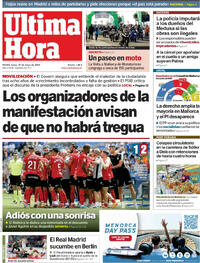 Portada Última Hora 2024-05-27