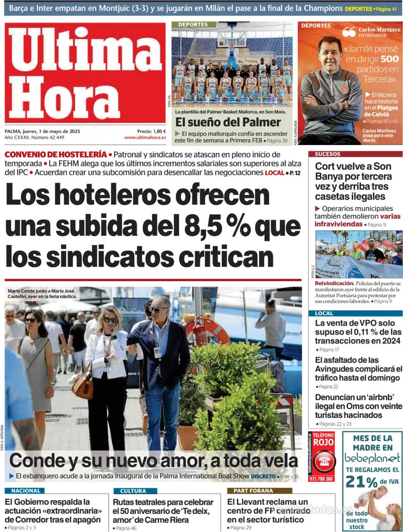 Portada Canarias 7 2025-05-01