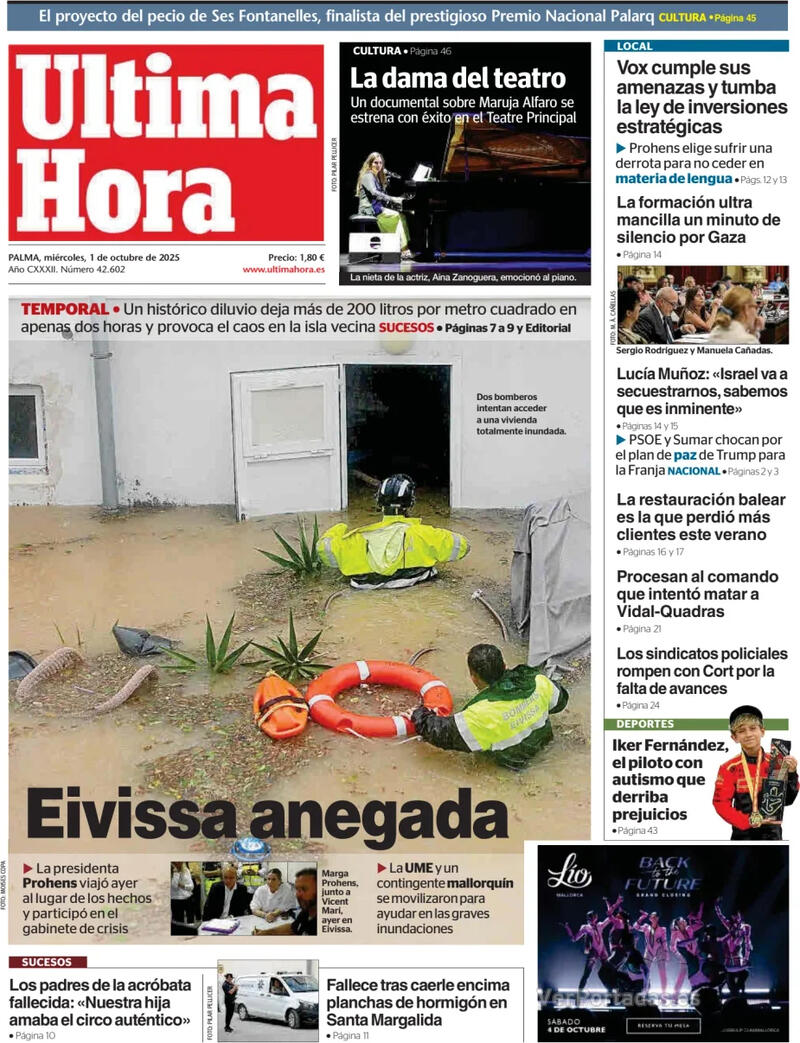 Portada Canarias 7 2025-10-01