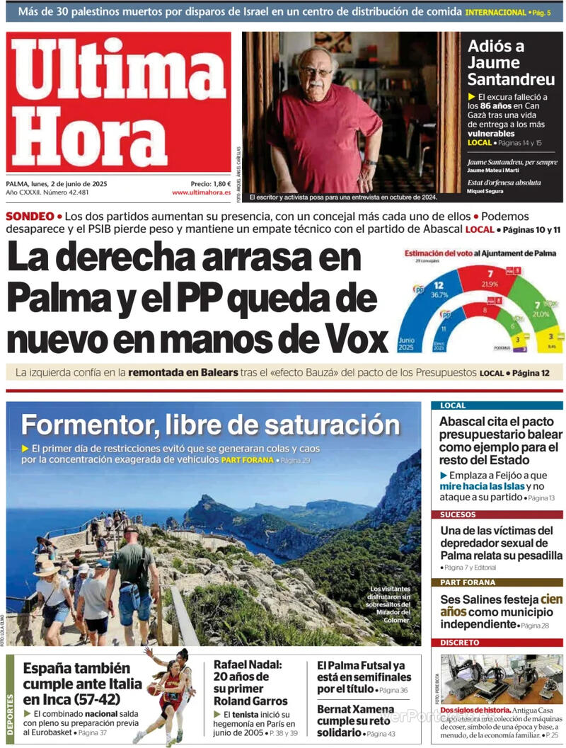 Portada Canarias 7 2025-06-02