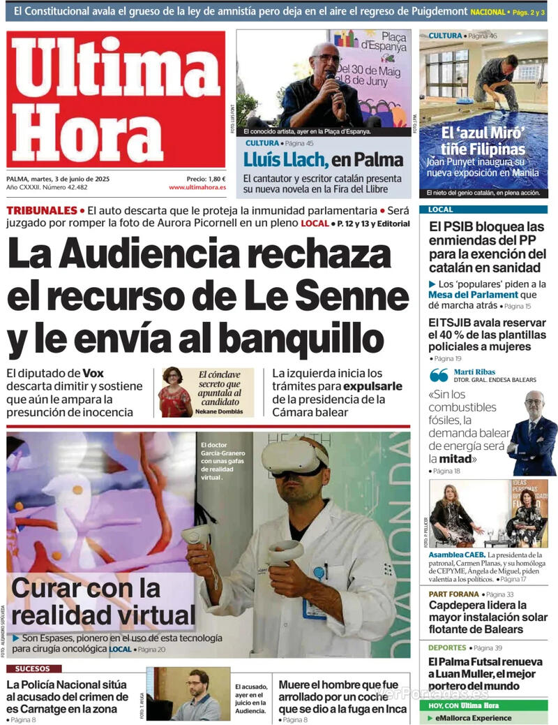 Portada Canarias 7 2025-06-03