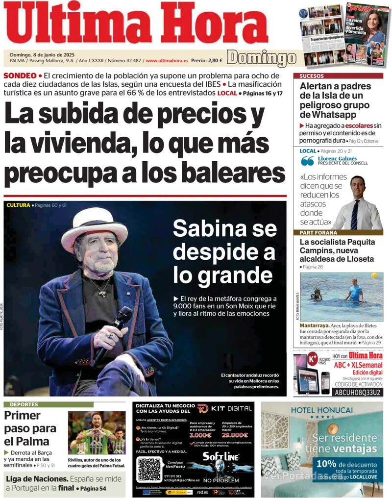 Portada Canarias 7 2025-06-08