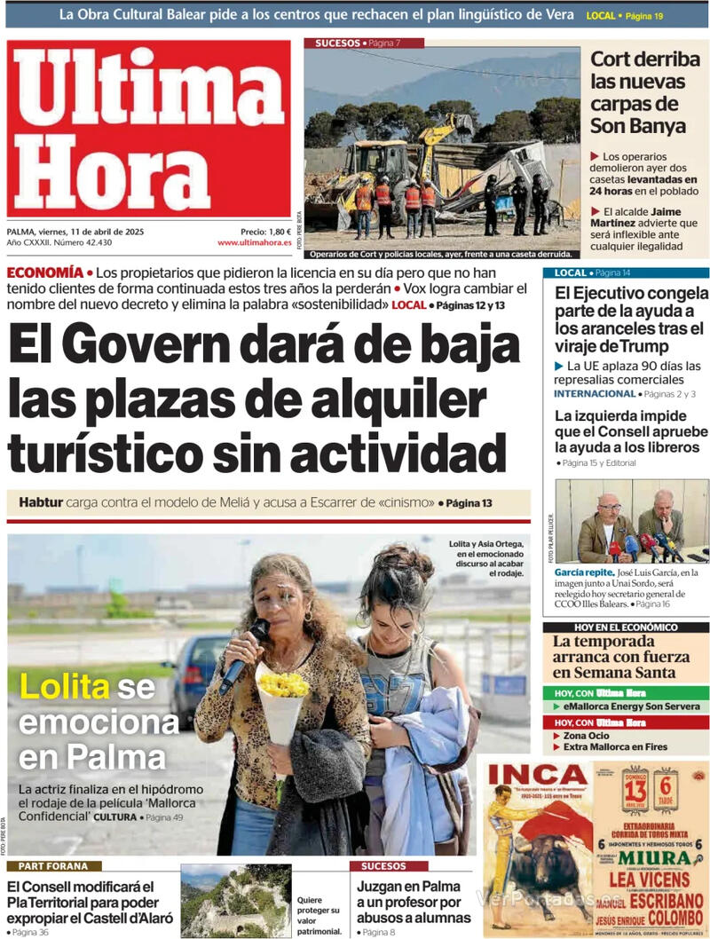 Portada Canarias 7 2025-04-11