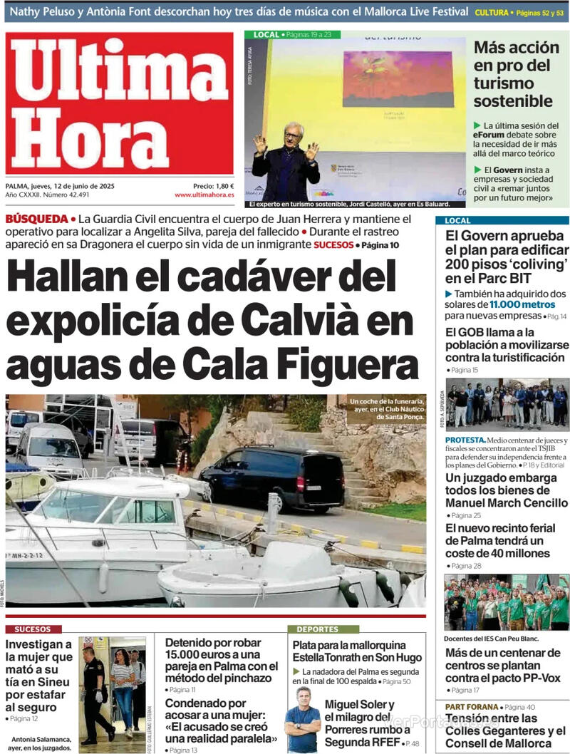 Portada Canarias 7 2025-06-12