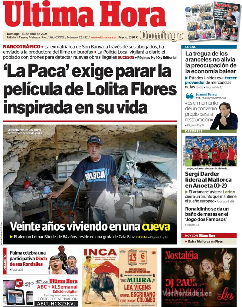 Portada Canarias 7 2025-04-13