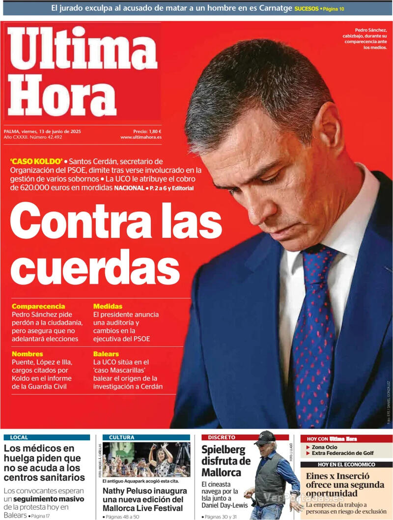 Portada Canarias 7 2025-06-13