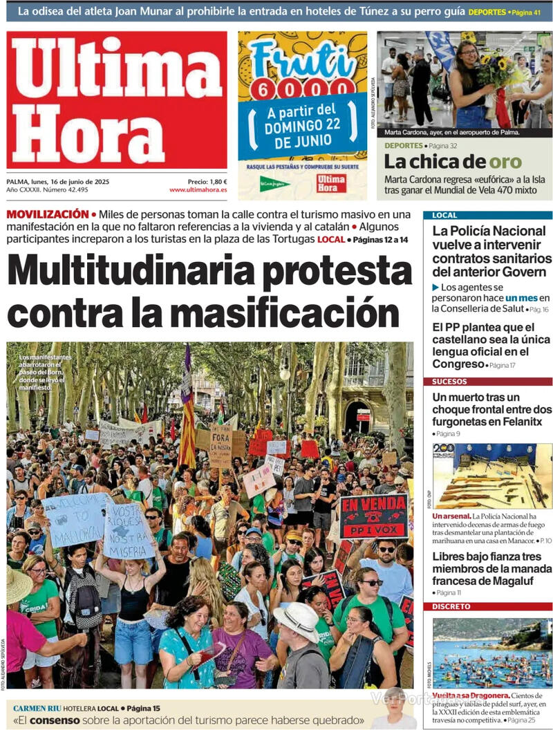 Portada Canarias 7 2025-06-16