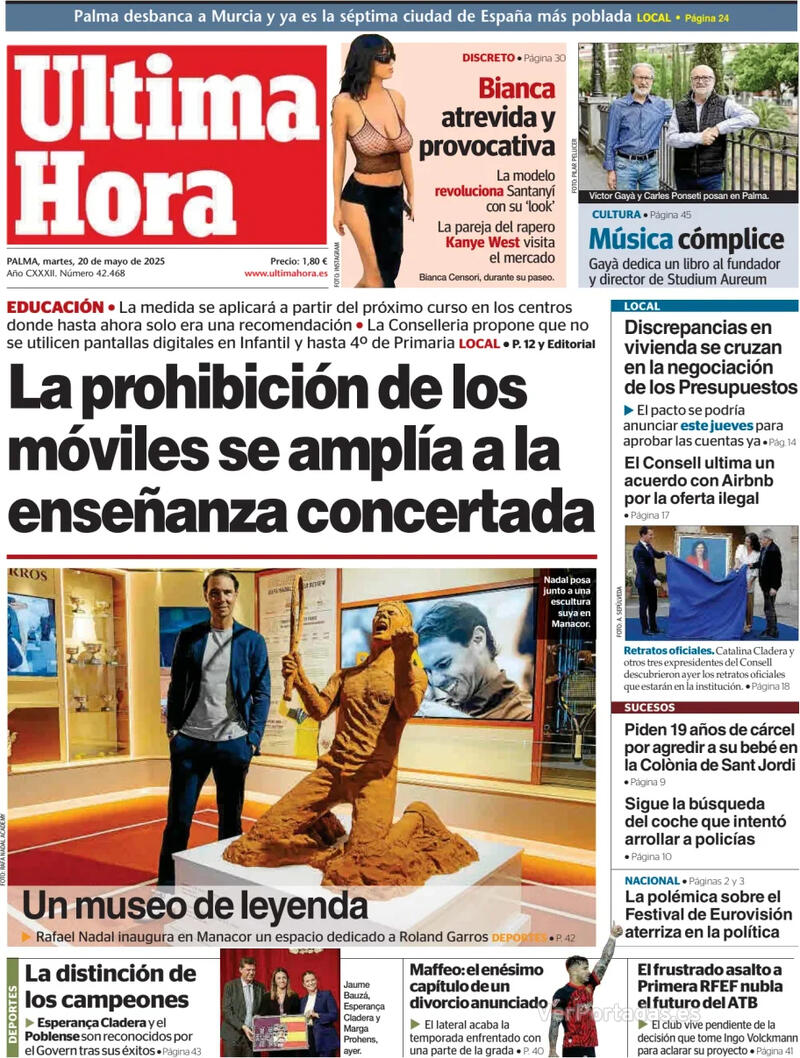 Portada Canarias 7 2025-05-20