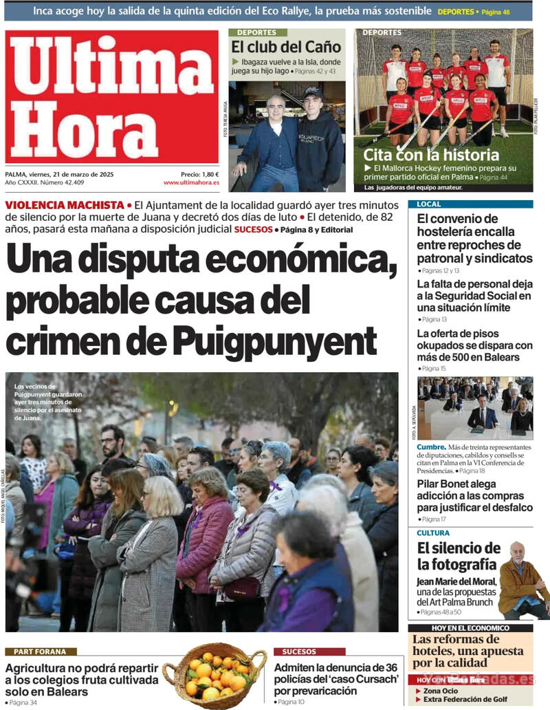 Portada Canarias 7 2025-03-21